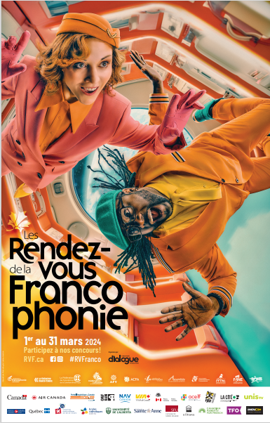 Une image de l'affiche du moi des Rendez-vous de la Francophonie